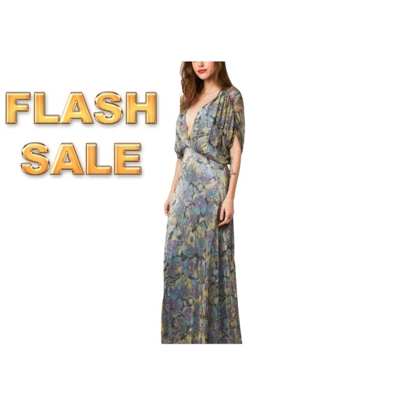 holly&joey Dresses & Skirts - Elegant Floral Maxi Dress( read description)